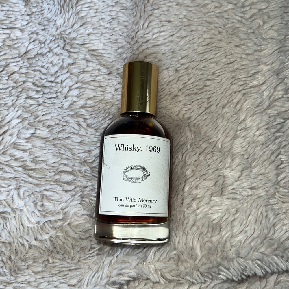 Thin wild mercury, whisky 1969 perfume
